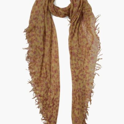 Accessory Chan Luu  | Chai Tea Paisley Cashmere And Silk Scarf