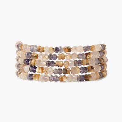 Jewelry Chan Luu  | Odyssey Wrap Bracelet Iolite