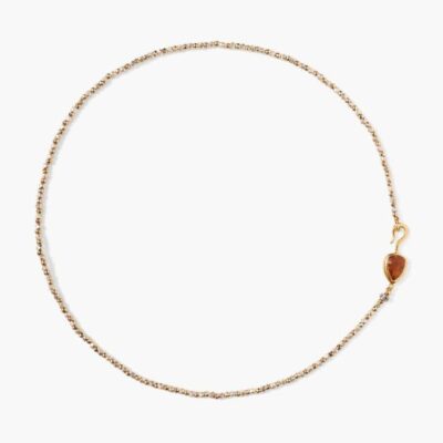 Jewelry Chan Luu  | Rahel Beaded Necklace Hessonite