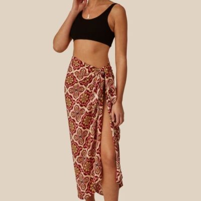 Clothing Chan Luu  | Pomegranate Crux Sarong