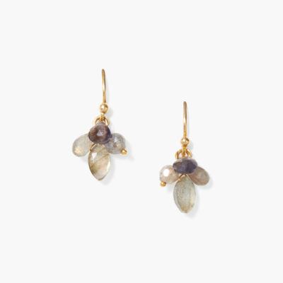 Hila Earrings Labradorite Mix