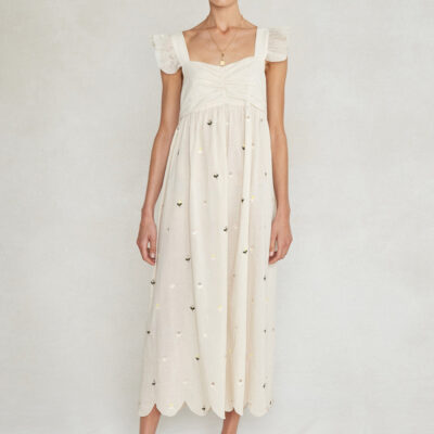 Amelia Dress Antique White