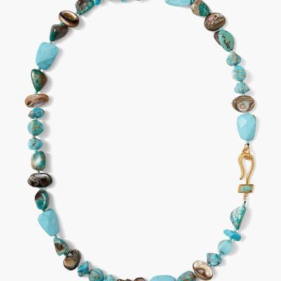 Jewelry Chan Luu  | Odyssey Hook Necklace Turquoise