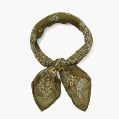 Accessory Chan Luu  | Dried Herb Embroidered Bandana