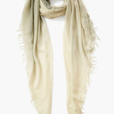 Accessory Chan Luu  | Sage Dip-Dyed Cashmere And Silk Scarf