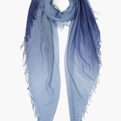 Accessory Chan Luu  | Crown Blue / Tempest Cashmere And Silk Scarf