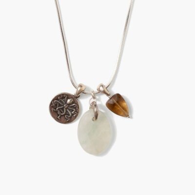 Jewelry Chan Luu  | Ostia Charm Necklace Fluorite