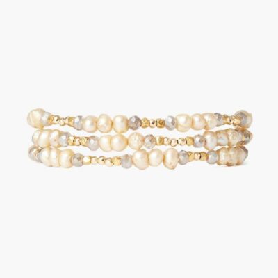 Jewelry Chan Luu  | Champagne Pearl Antica Bracelet