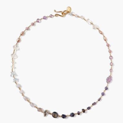 Jewelry Chan Luu  | Daphne Beaded Necklace Iolite Mix