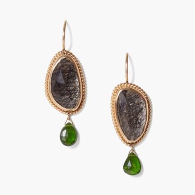 Jewelry Chan Luu  | 14K Black Mix Pompeii Earrings