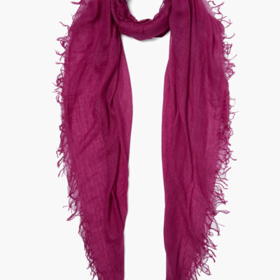 Rose Sorbet Cashmere and Silk Scarf