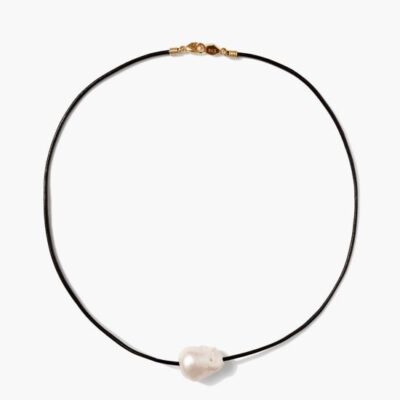 Jewelry Chan Luu  | Isla Pearl Necklace Black