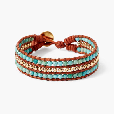 Sedona Cuff Wrap Bracelet Turquoise