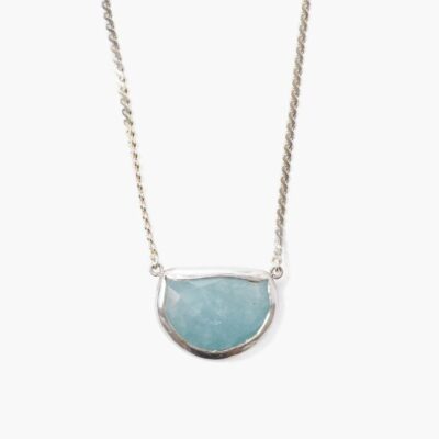 Jewelry Chan Luu  | Aquamarine Luna Necklace