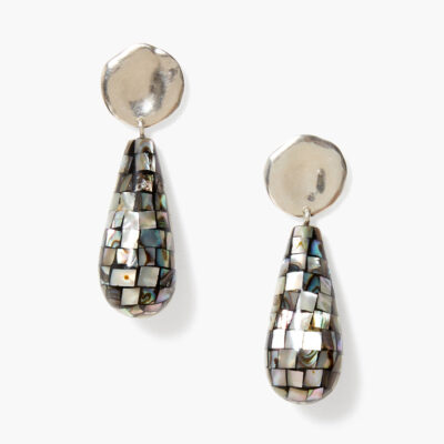 Siren Drop Earrings Abalone