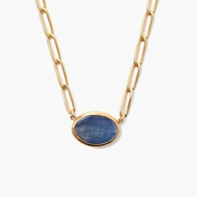 Jewelry Chan Luu  | Kyanite Tab Pendant Necklace