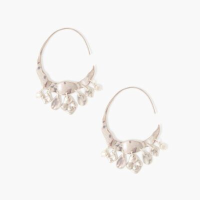 Jewelry Chan Luu  | Silver Crescent Earrings