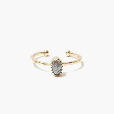 Jewelry Chan Luu  | 14K Grey Diamond Toe Ring