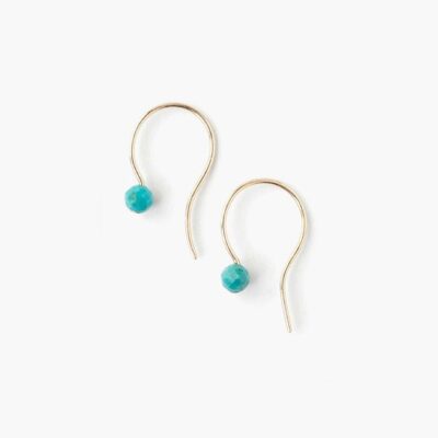 Jewelry Chan Luu  | 14K Turquoise Drop Earrings