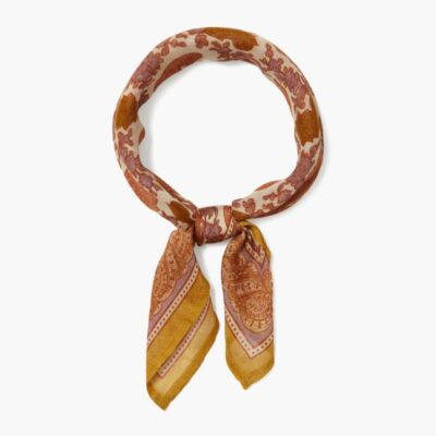 Accessory Chan Luu  | Mineral Yellow Boteh Bandana