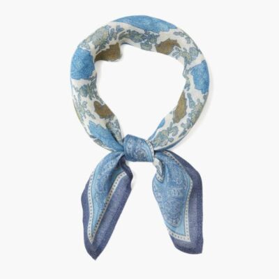 Accessory Chan Luu  | Blue Indigo Boteh Bandana