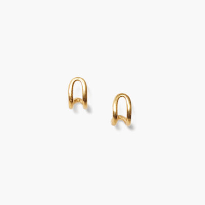 Arc Huggies Yellow Gold