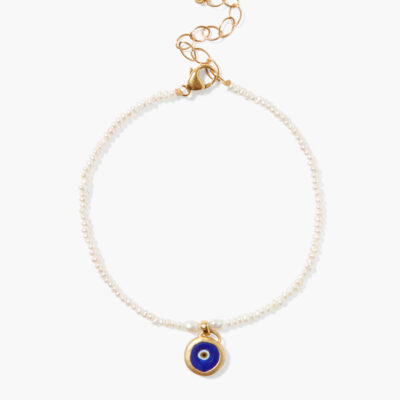 Mya Evil Eye Bracelet Blue Mix