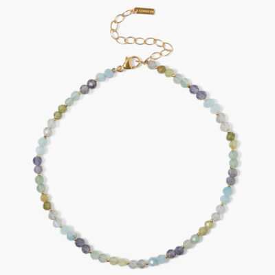 Aurora Anklet Green Mix