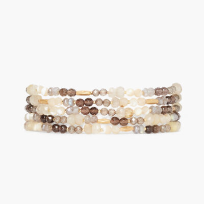 Indio Naked Wrap Bracelet Natural Mix