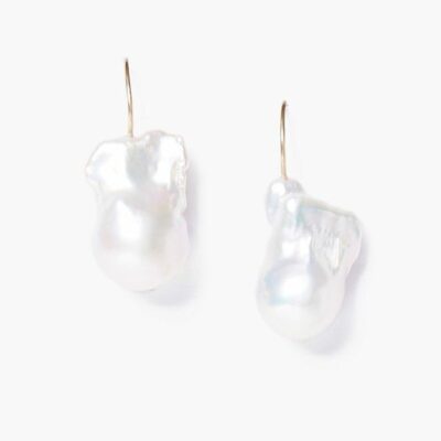 Jewelry Chan Luu  | 14K White Le Baroque Earrings