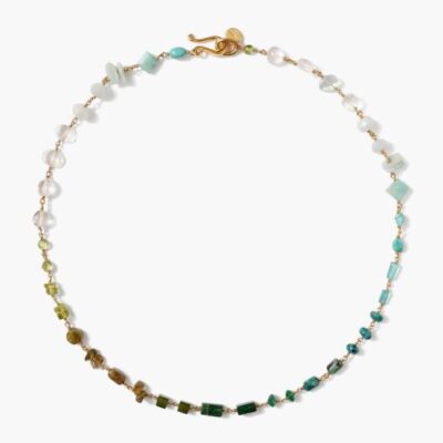 Jewelry Chan Luu  | Daphne Beaded Necklace Turquoise Mix