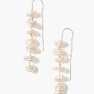 Jewelry Chan Luu  | Anini Thread Thru Earrings Silver