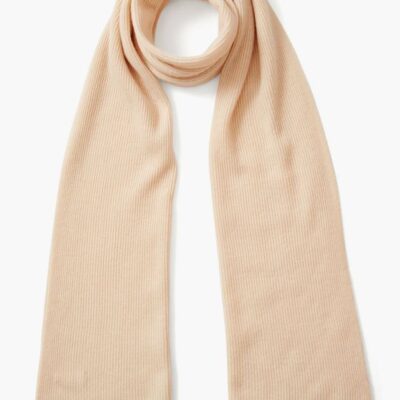 Accessory Chan Luu  | Vanilla & Plum Ribbed Cashmere And Wool Scarf