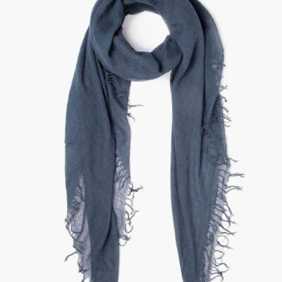 Accessory Chan Luu  | Indigo Cashmere And Silk Scarf