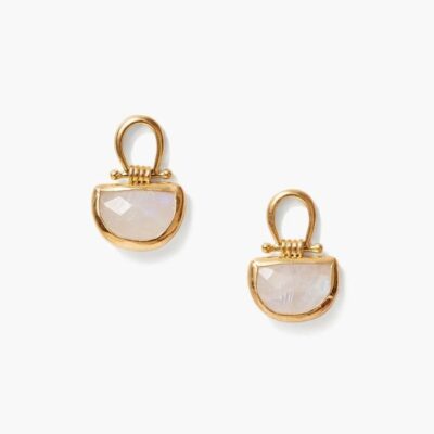 Jewelry Chan Luu  | Luna Stud Earrings Moonstone