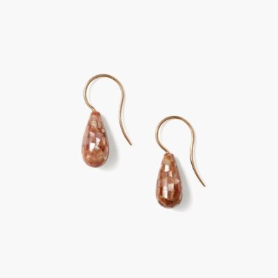 Jewelry Chan Luu  | 14K Mosaic Drop Earrings Pink Mop