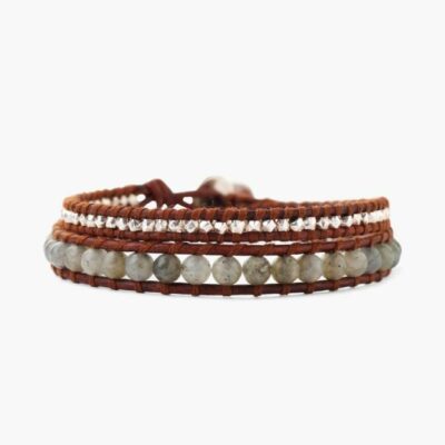 Jewelry Chan Luu  | Labradorite Mix Double Wrap Bracelet