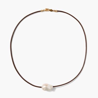 Jewelry Chan Luu  | Isla Pearl Necklace Brown