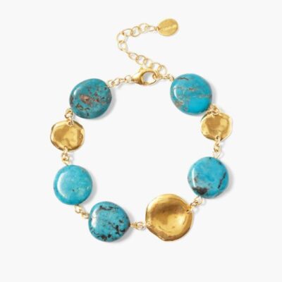 Jewelry Chan Luu  | Coin Bracelet Turquoise