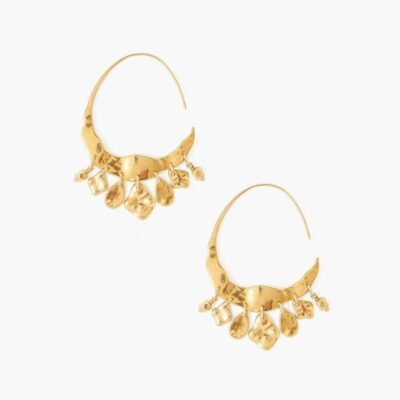 Jewelry Chan Luu  | Gold Crescent Earrings