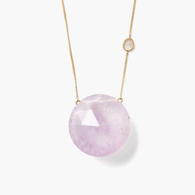 Jewelry Chan Luu  | 14K Amethyst Bonbon Necklace