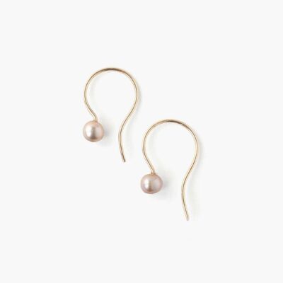 Jewelry Chan Luu  | 14K Taupe Pearl Drop Earrings