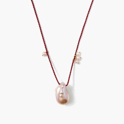 Jewelry Chan Luu  | Rosario Necklace Pink Pearl