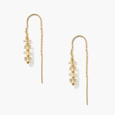 Jewelry Chan Luu  | Quartz Thread Thru Lantern Earrings