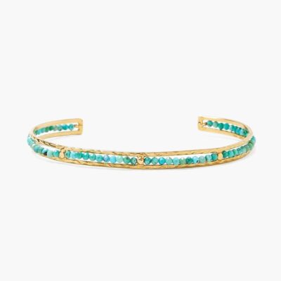 Turquoise and Gold Sedona Bracelet