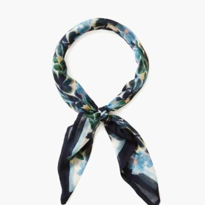 Accessory Chan Luu  | Crown Blue Floral Bandana