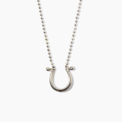 Horseshoe Necklace Silver