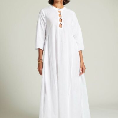 Clothing Chan Luu  | Anokhi Keyhole Dress White