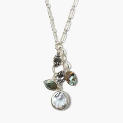 Jewelry Chan Luu  | Sardinia Charm Necklace Labradorite