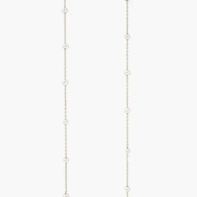 Jewelry Chan Luu  | 14K Tiered White Pearl Earrings